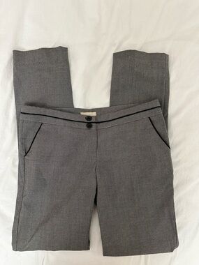 Vintage Costa Blanca Women's Gray Straight-Leg Dress Pants